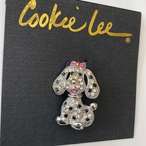 NWT Woman’s/Girls Cookie Lee Puppy Brooch